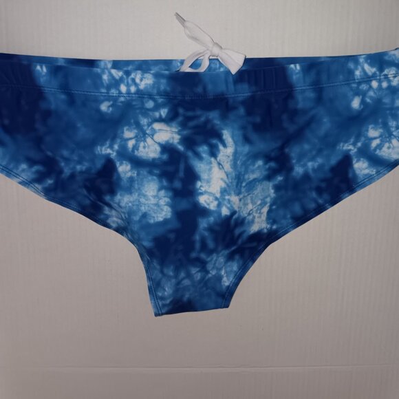 MEN'S TIE-DYE PRINT SWIM BRIEFS/TRUNKS - Picture 4 of 10